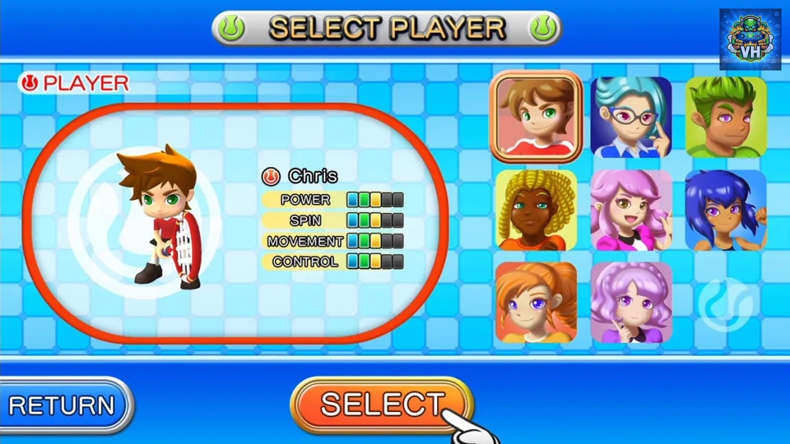 Tennis Nintendo Switch - ảnh màn hình 1