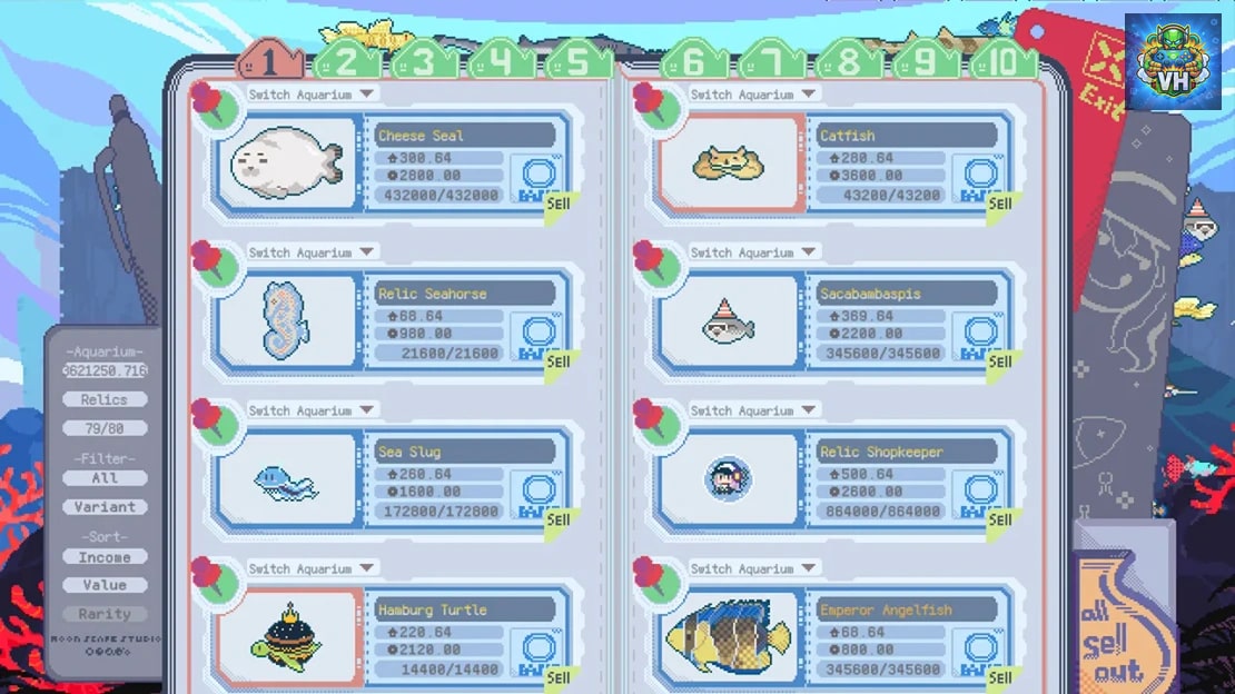 Fantasy Aquarium Nintendo Switch - ảnh màn hình 2