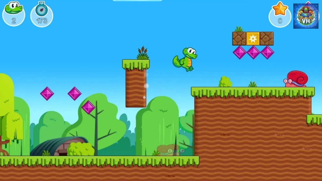 Croc’s World Run Nintendo Switch - ảnh màn hình 1