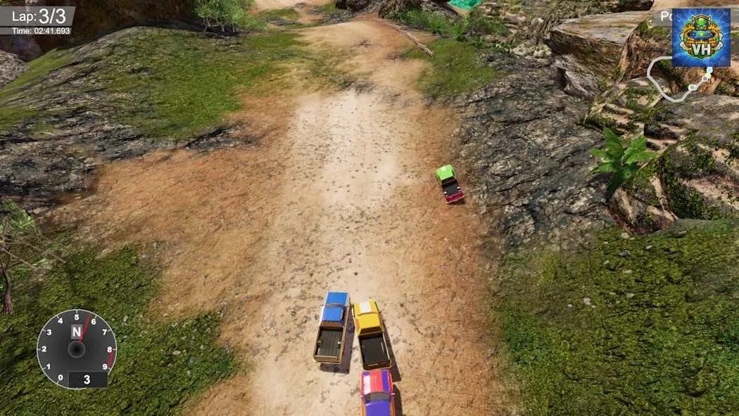 Top Down Rally Racing Nintendo Switch - ảnh màn hình 3