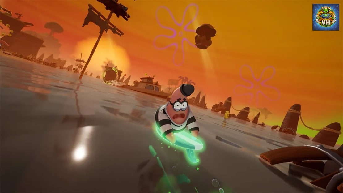 SpongeBob SquarePants - Titans of the Tide Nintendo Switch - ảnh màn hình 1