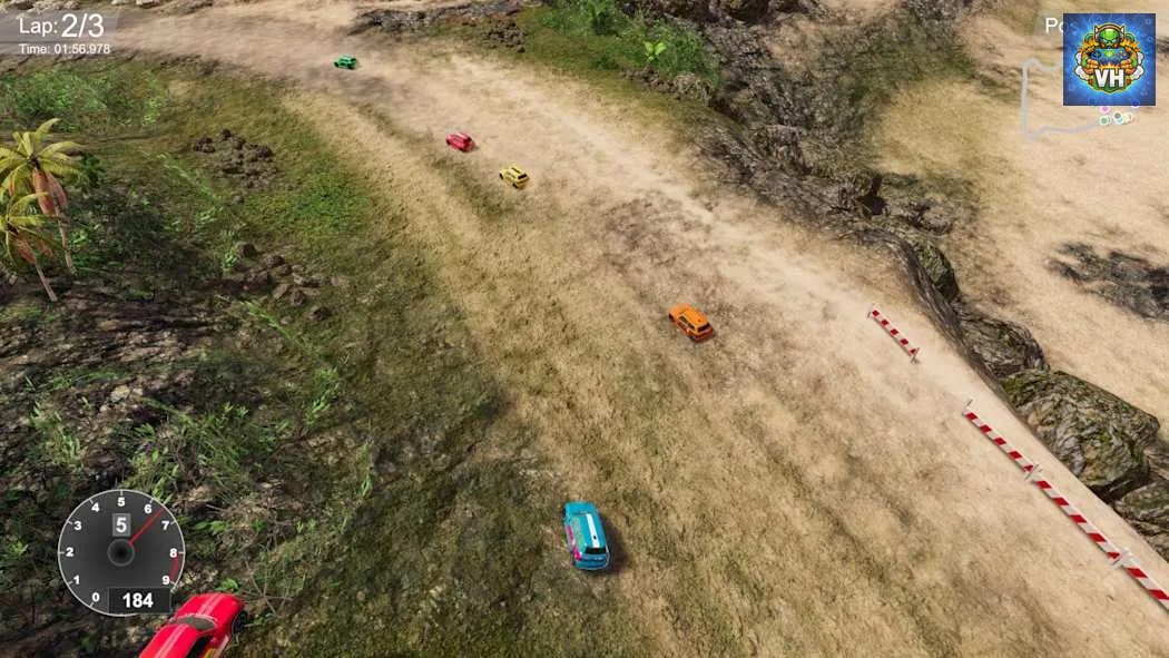 Top Down Rally Racing Nintendo Switch - ảnh màn hình 4