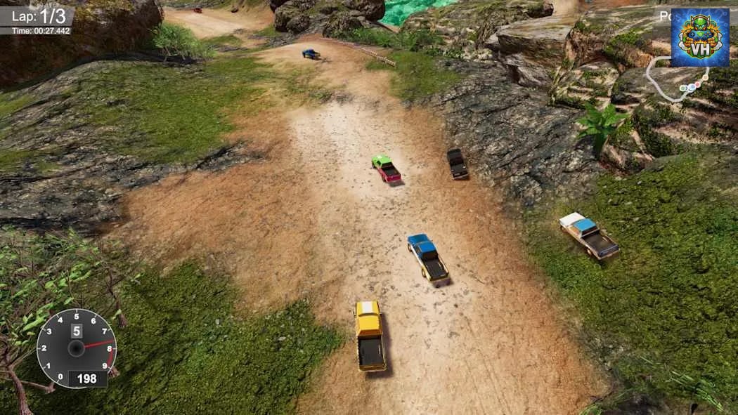 Top Down Rally Racing Nintendo Switch - ảnh màn hình 5