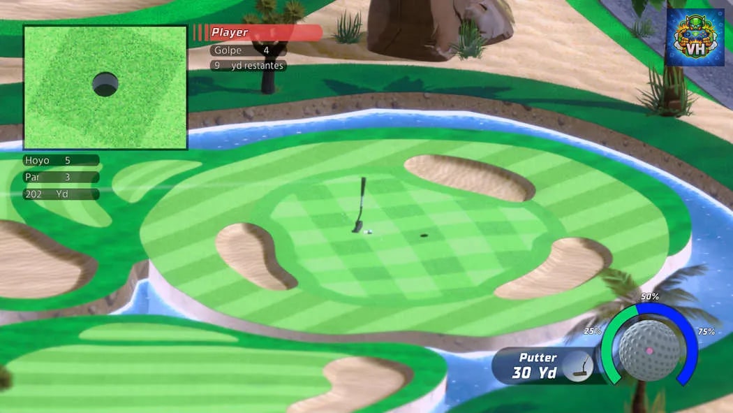 Golf Up Oasis Nintendo Switch - ảnh màn hình 5