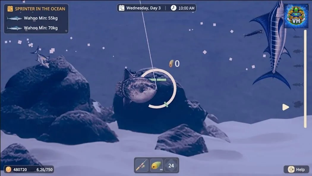 Fishing Valley Remastered Nintendo Switch - ảnh màn hình 3