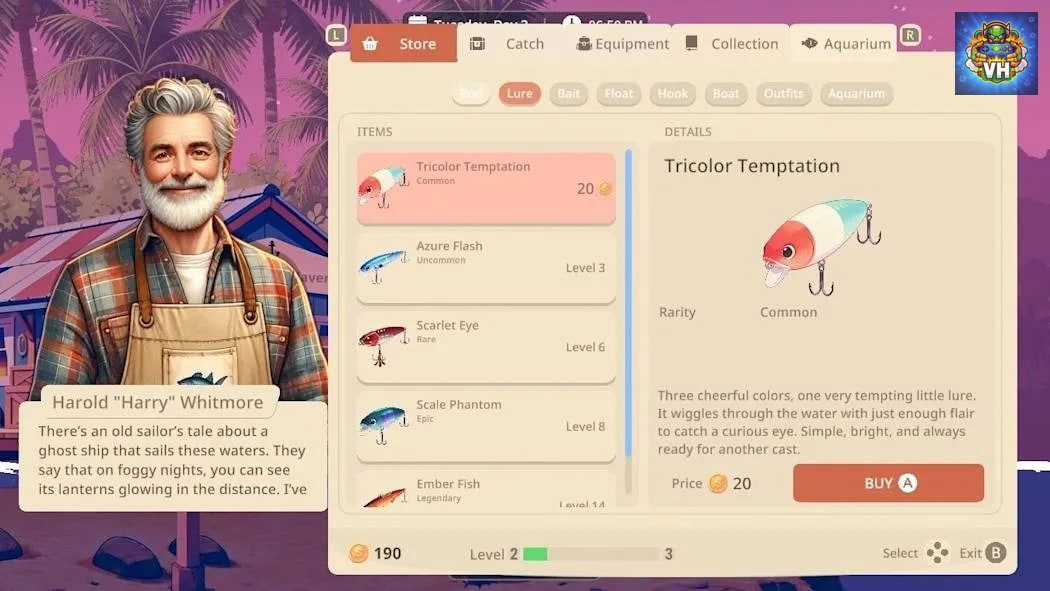 Fishing Valley Remastered Nintendo Switch - ảnh màn hình 2