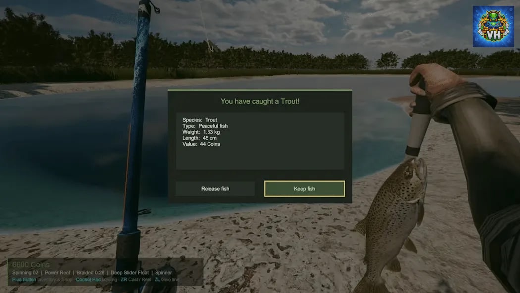 Easy Fishing Simulator Nintendo Switch - ảnh màn hình 2