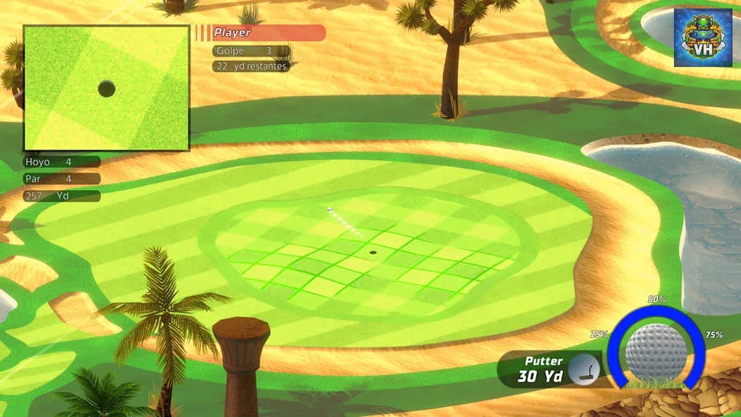 Golf Up Oasis Nintendo Switch - ảnh màn hình 2