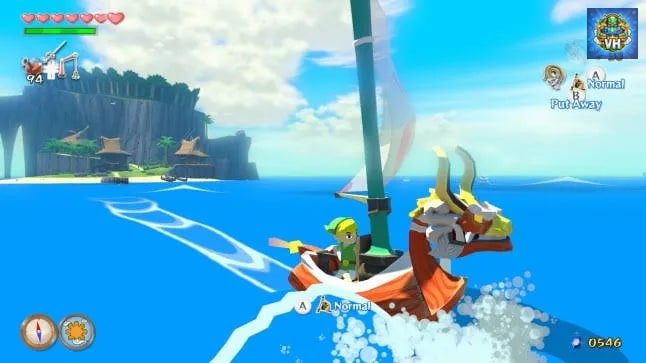 The Legend Of Zelda The Wind Waker HD (Port) Nintendo Switch - ảnh màn hình 2