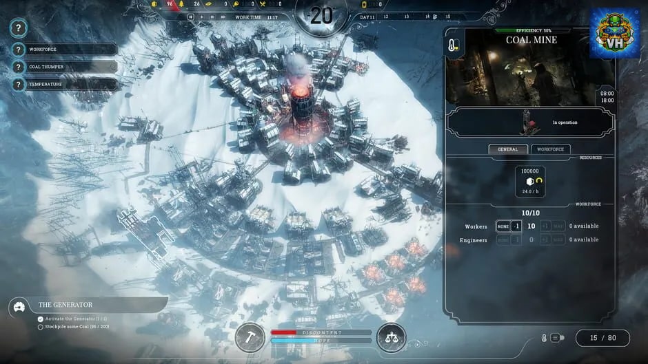 Frostpunk Nintendo Switch - ảnh màn hình 8