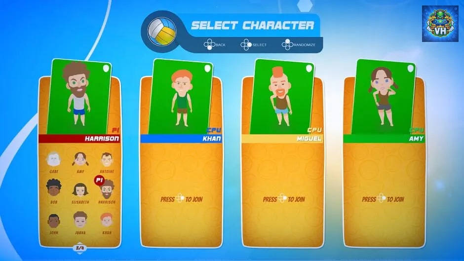 Super Volley Blast Nintendo Switch - ảnh màn hình 4