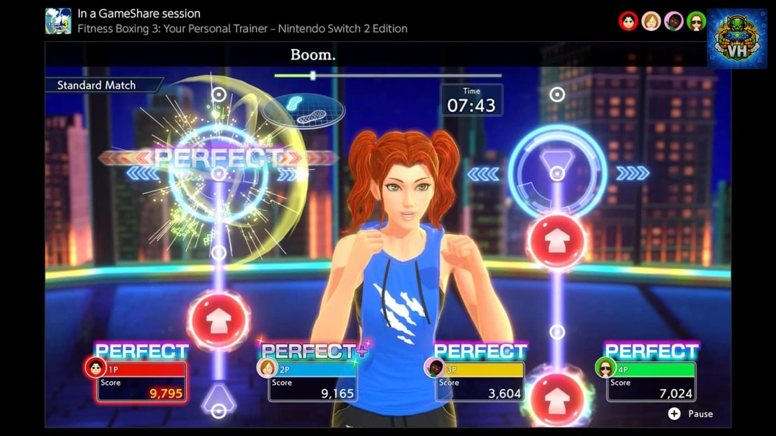 Fitness Boxing 3: Your Personal Trainer (test) Việt hóa Switch - ảnh màn hình 5