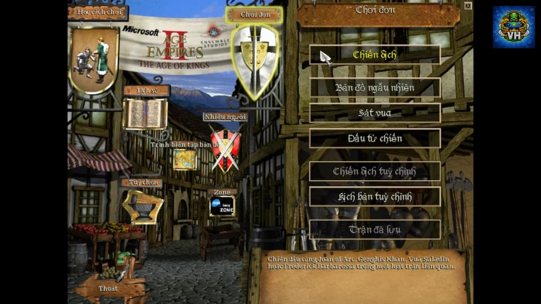 Age of Empires II The Age of Kings (Port) Việt hóa Switch - ảnh màn hình 1