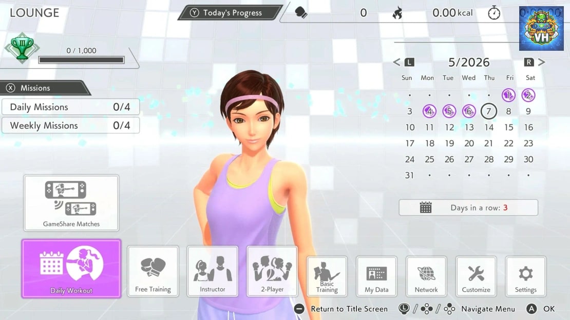 Fitness Boxing 3: Your Personal Trainer (test) Việt hóa Switch - ảnh màn hình 2