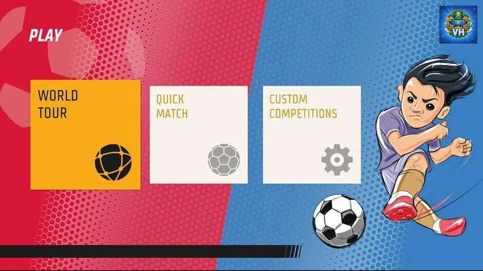 Super Soccer Blast: America VS Europe Nintendo Switch - ảnh màn hình 3