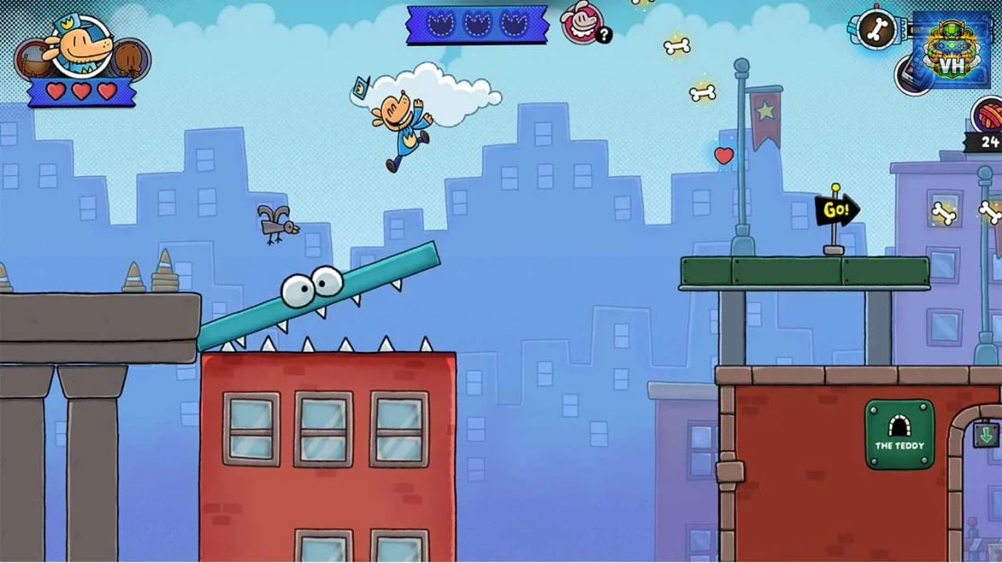 Dog Man: Bark In Action Nintendo Switch - ảnh màn hình 1