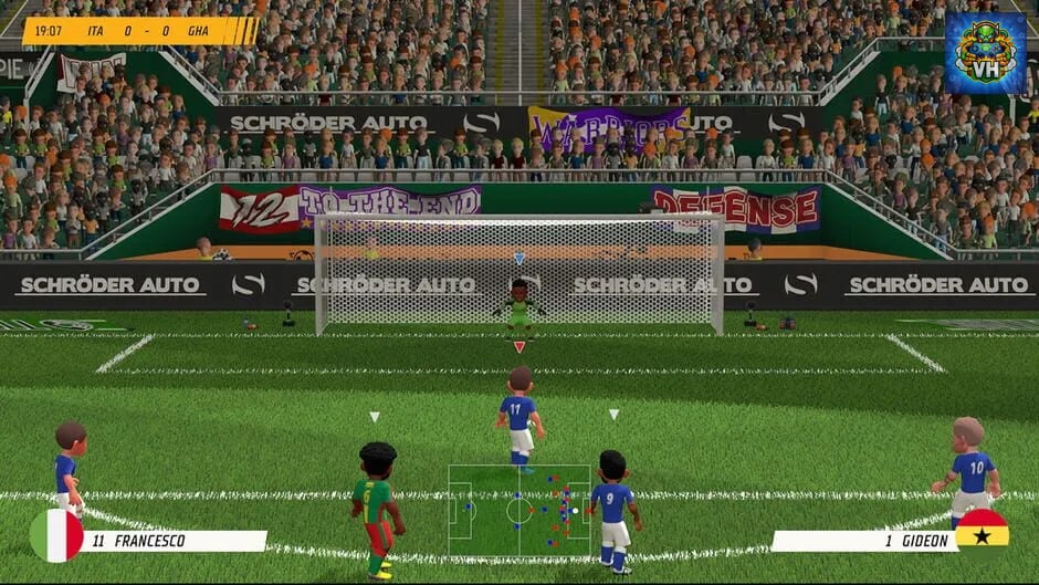 Super Soccer Blast: America VS Europe Nintendo Switch - ảnh màn hình 4