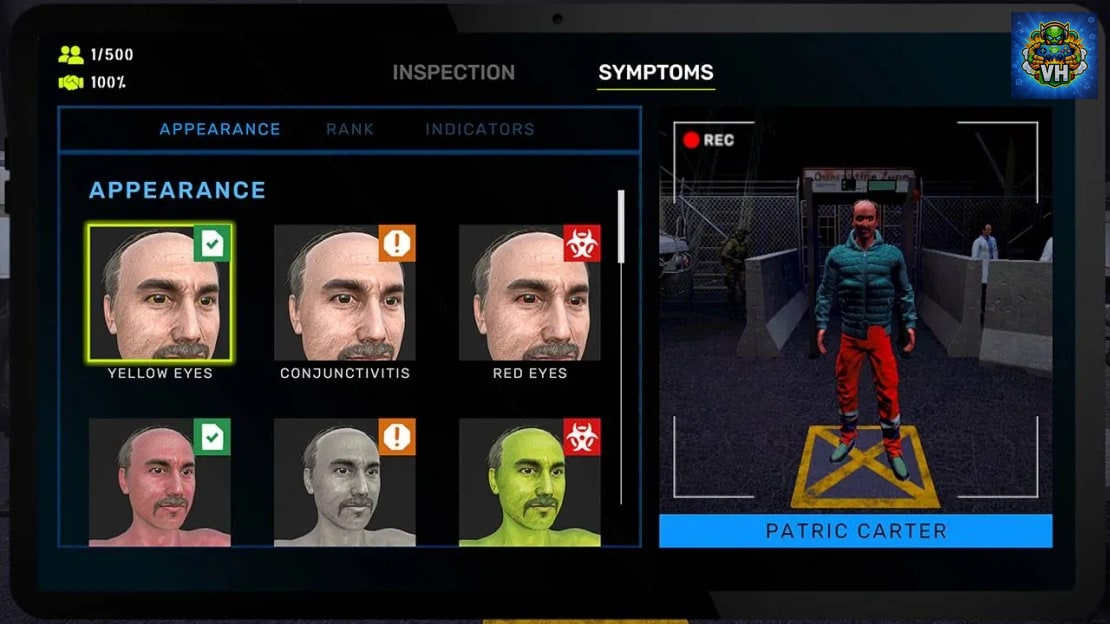 Quarantine Zone Border Zombie Checkpoint (test) Việt hóa Switch - ảnh màn hình 2