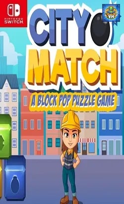 City Match - A Block Pop Puzzle Game Nintendo Switch