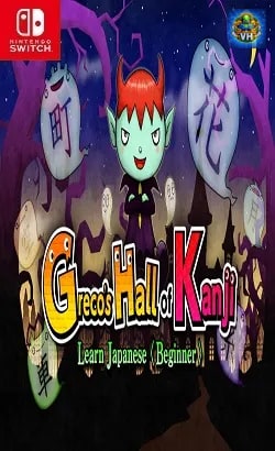 Greco’s Hall of Kanji Learn Japanese< Beginner > Nintendo Switch