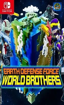 圓滾地球變四方!? 數位方塊地球防衛軍 EARTH DEFENSE FORCE: WORLD BROTHERS Nintendo Switch