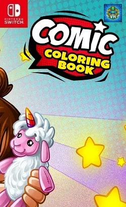 Comic Coloring Book Nintendo Switch