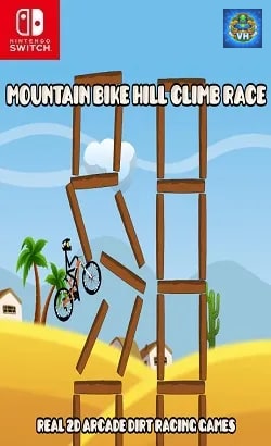 Mountain Bike Hill Climb Race: Real 2D Arcade Dirt Racing Games Nintendo Switch