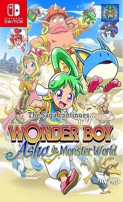 Wonder Boy Asha in Monster World Nintendo Switch
