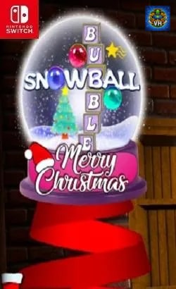 Merry Christmas Snowball Bubble Nintendo Switch