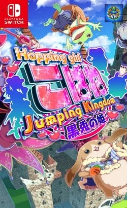 Hopping girl KOHANE Jumping Kingdom: Princess of the Black Rabbit Nintendo Switch