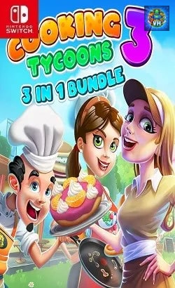 Cooking Tycoons 3: 3 in 1 Bundle Nintendo Switch