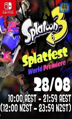 Splatoon™ 3: Splatfest World Premiere Nintendo Switch