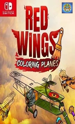 Red Wings: Coloring Planes Nintendo Switch