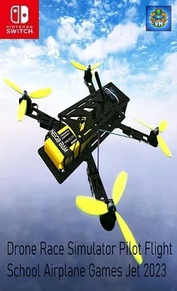 Drone Race Simulator Pilot Flight School Airplane Games Jet 2023 Nintendo Switch