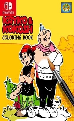 Kayko & Kokosh Coloring Book Nintendo Switch