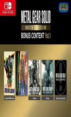 METAL GEAR SOLID: MASTER COLLECTION Vol.1 BONUS CONTENT Nintendo Switch