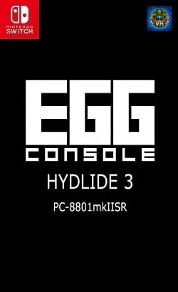 EGGCONSOLE HYDLIDE3 PC-8801mkIISR Nintendo Switch