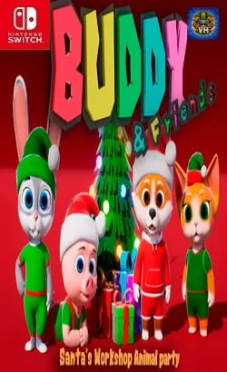 Buddy & Friends: Santa's Workshop Animal Party Nintendo Switch