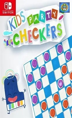 Kids Party Checkers Nintendo Switch