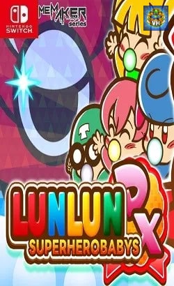 Pixel Game Maker Series LUNLUN SUPERHEROBABYS DX Nintendo Switch