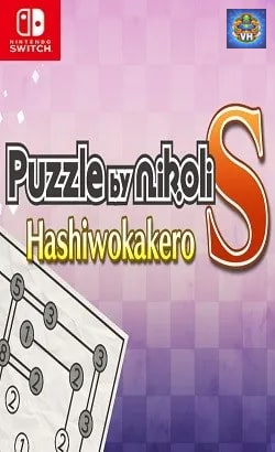Puzzle by Nikoli S Hashiwokakero Nintendo Switch