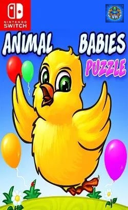Animal Babies Puzzle - Preschool Animals Puzzles Game for Kids Nintendo Switch
