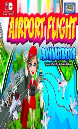 Airport Flight Administrator Simulator & Air Traffic-Sky Airplane Sim Plane Games Nintendo Switch
