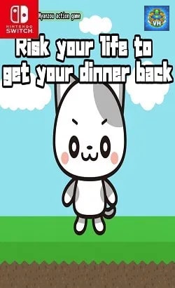 Risk your life to get your dinner back -Nyanzou action game- Nintendo Switch