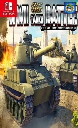 WWII Tanks Battle - World War 2 Heroes Troopers Machines Sim Nintendo Switch