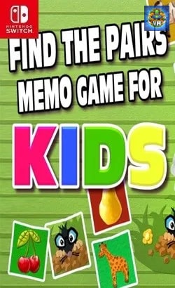 Find the Pairs Memo Game for Kids Nintendo Switch