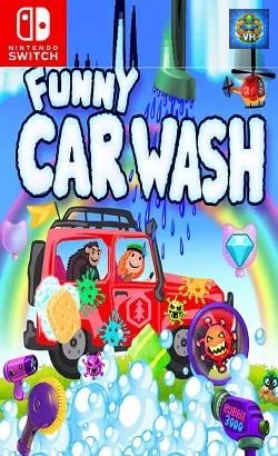 Funny Car Wash - Trucks & Cars Game Garage for Kids & Toddlers Nintendo Switch