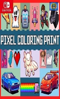Pixel Coloring Paint Nintendo Switch