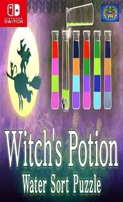 Witch's Potion: Water Sort Puzzle Nintendo Switch