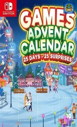 Games Advent Calendar - 25 Days - 25 Surprises Nintendo Switch
